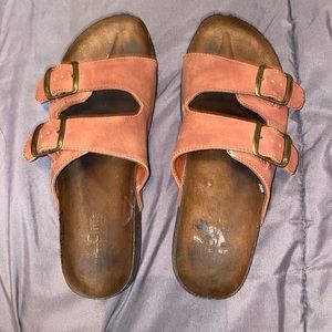 size 8 1/2 adjustable sandals